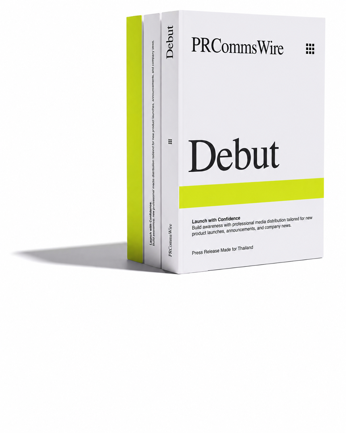 Debut plan package box